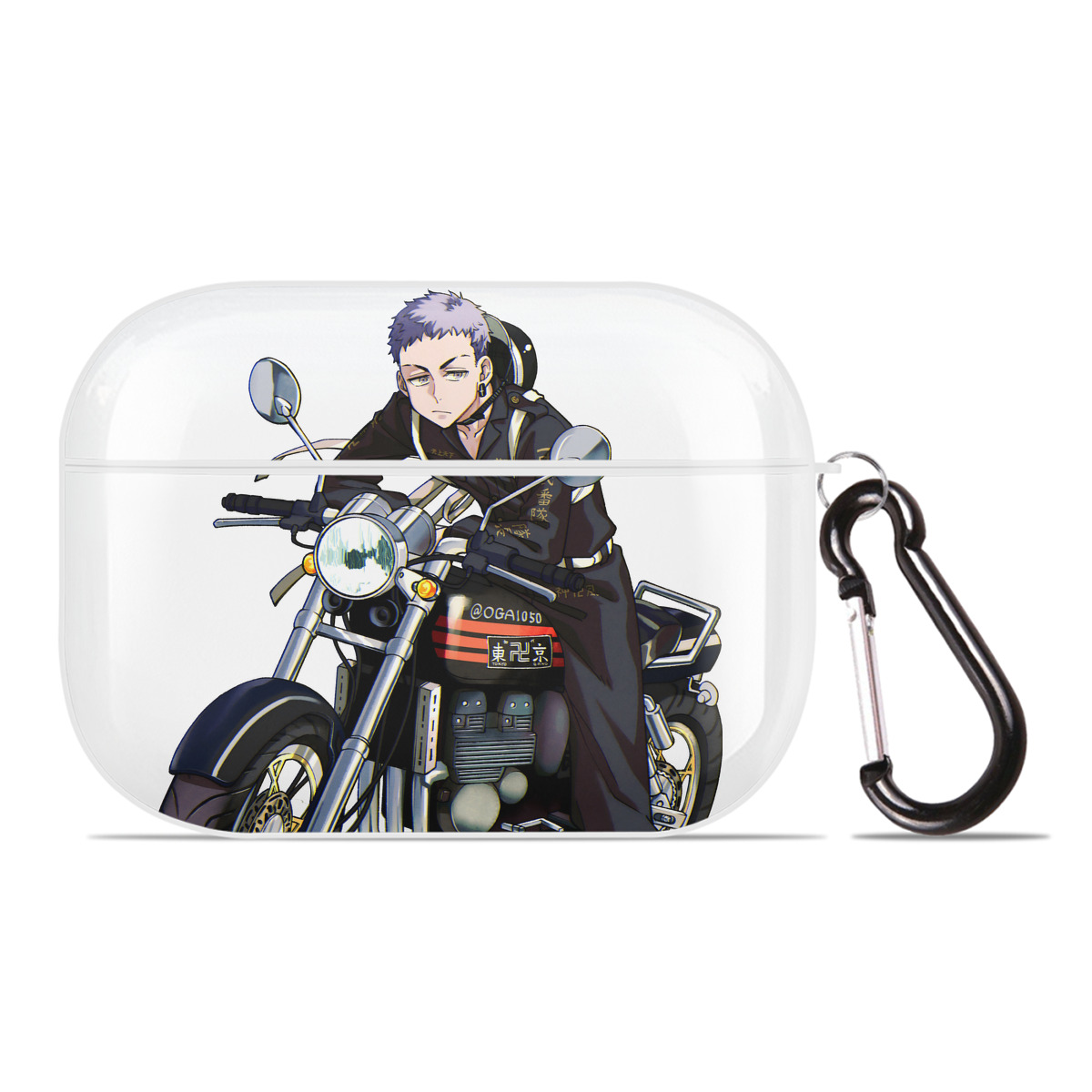 （画像用） 東京リベンジャーズ Tokyo Revengers 【AirPods Pro用】ハードシェル保護ケース 耐衝撃・防指紋・カラビナ付き商品仕様