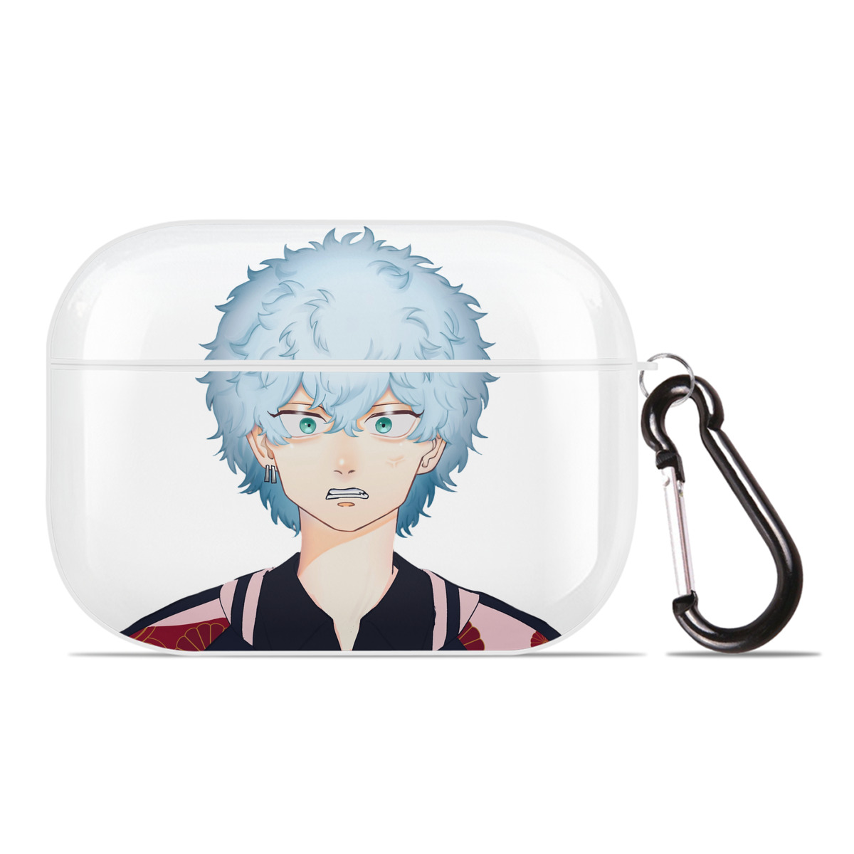 （画像用） 東京リベンジャーズ Tokyo Revengers 【AirPods Pro用】ハードシェル保護ケース 耐衝撃・防指紋・カラビナ付き商品仕様