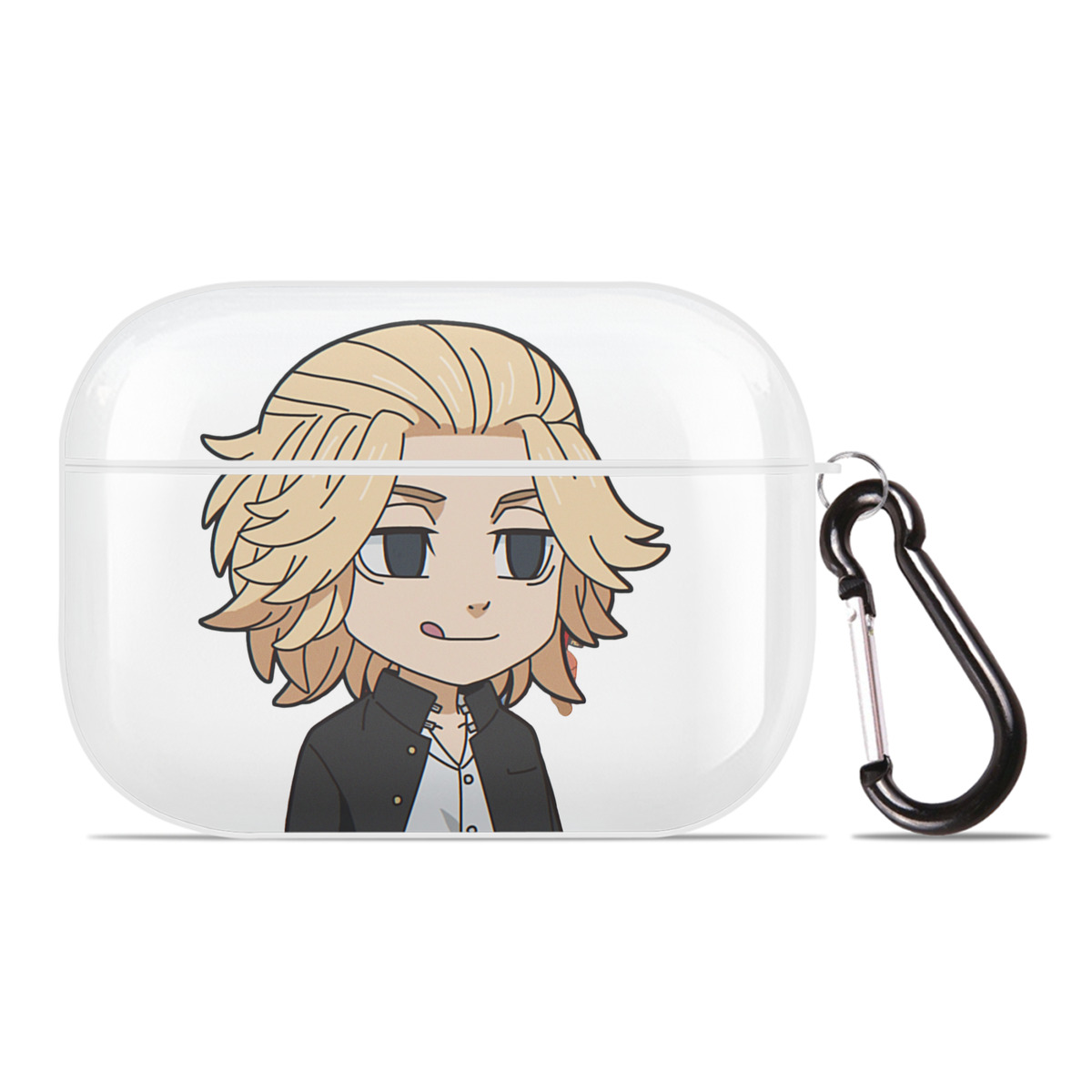（画像用） 東京リベンジャーズ Tokyo Revengers 【AirPods Pro用】ハードシェル保護ケース 耐衝撃・防指紋・カラビナ付き商品仕様