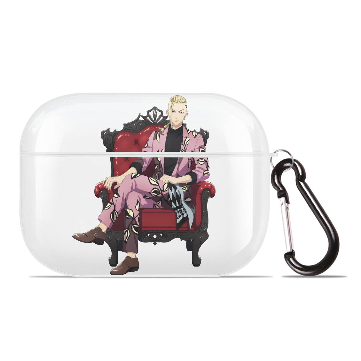 （画像用） 東京リベンジャーズ Tokyo Revengers 【AirPods Pro用】ハードシェル保護ケース 耐衝撃・防指紋・カラビナ付き商品仕様