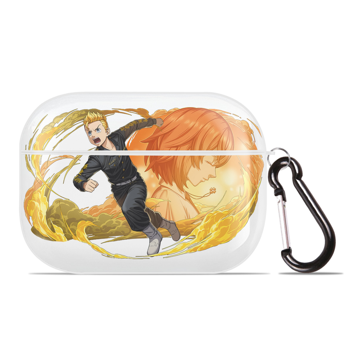 （画像用） 東京リベンジャーズ Tokyo Revengers 【AirPods Pro用】ハードシェル保護ケース 耐衝撃・防指紋・カラビナ付き商品仕様