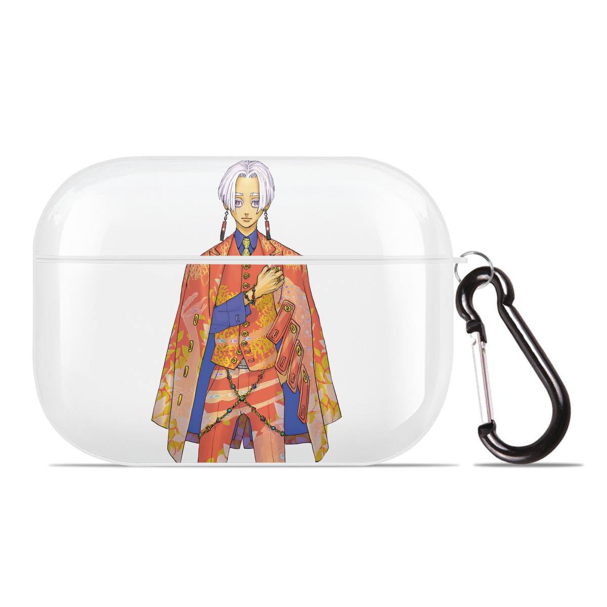 （画像用） 東京リベンジャーズ Tokyo Revengers 【AirPods Pro用】ハードシェル保護ケース 耐衝撃・防指紋・カラビナ付き商品仕様