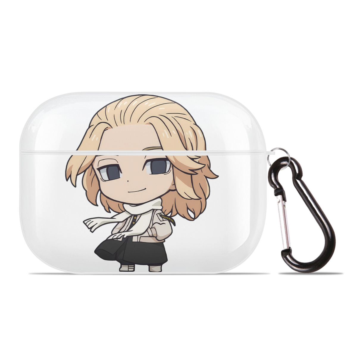 （画像用） 東京リベンジャーズ Tokyo Revengers 【AirPods Pro用】ハードシェル保護ケース 耐衝撃・防指紋・カラビナ付き商品仕様