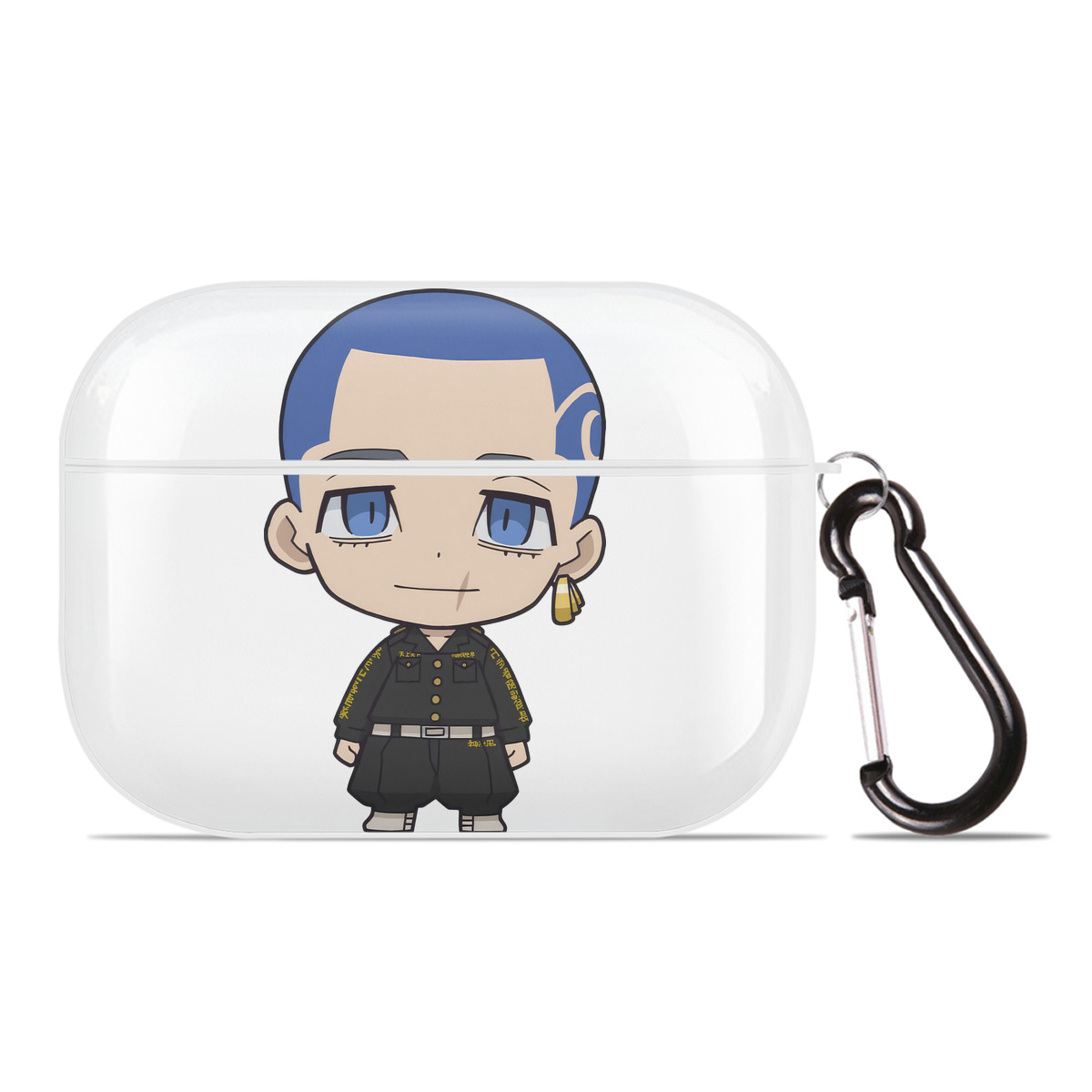 （画像用） 東京リベンジャーズ Tokyo Revengers 【AirPods Pro用】ハードシェル保護ケース 耐衝撃・防指紋・カラビナ付き商品仕様