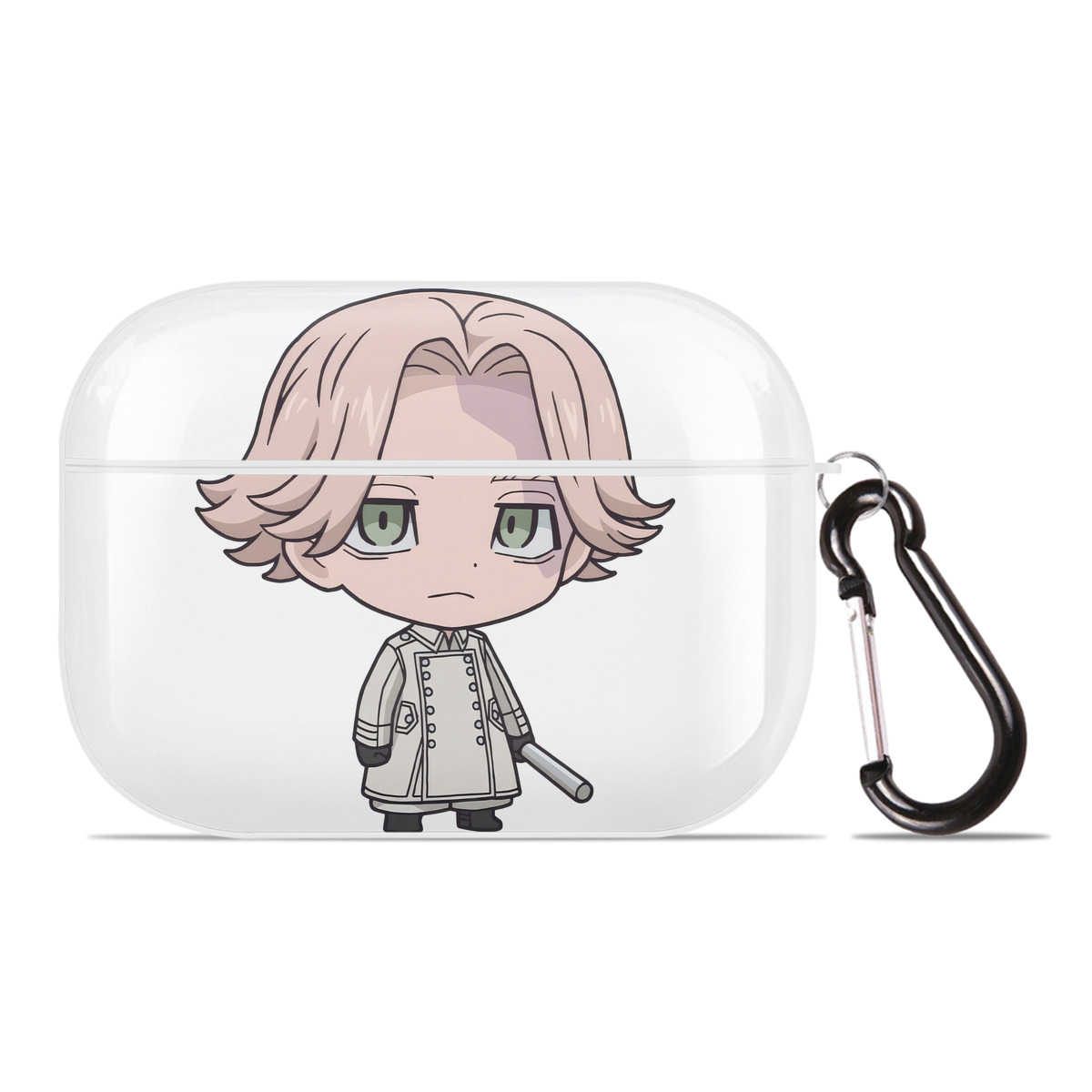 （画像用） 東京リベンジャーズ Tokyo Revengers 【AirPods Pro用】ハードシェル保護ケース 耐衝撃・防指紋・カラビナ付き商品仕様