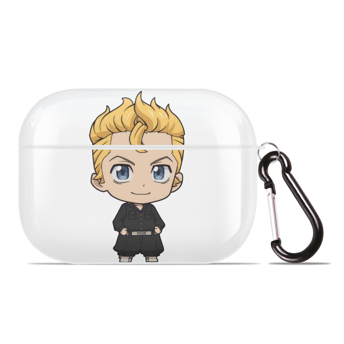 （画像用） 東京リベンジャーズ Tokyo Revengers 【AirPods Pro用】ハードシェル保護ケース 耐衝撃・防指紋・カラビナ付き商品仕様