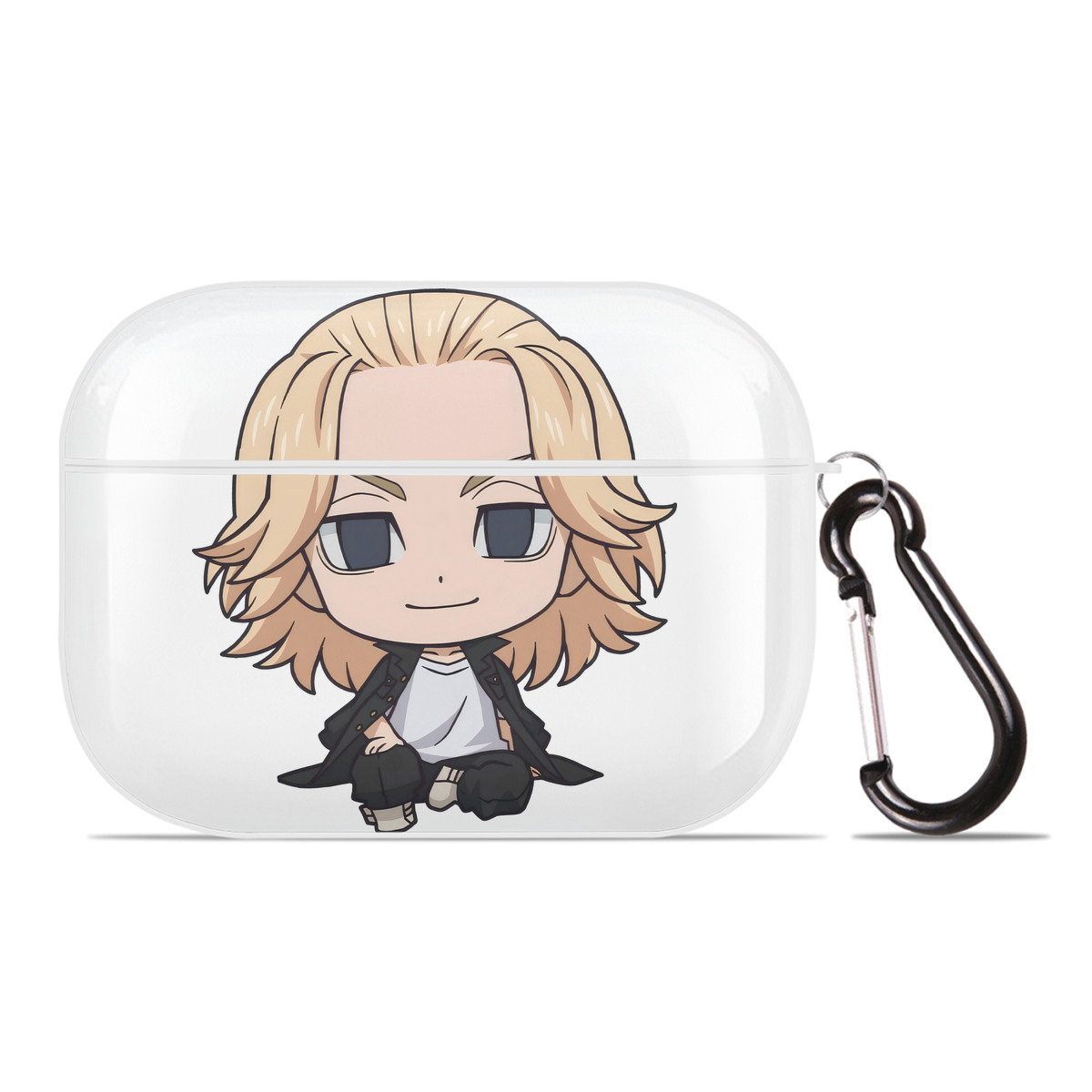 （画像用） 東京リベンジャーズ Tokyo Revengers 【AirPods Pro用】ハードシェル保護ケース 耐衝撃・防指紋・カラビナ付き商品仕様