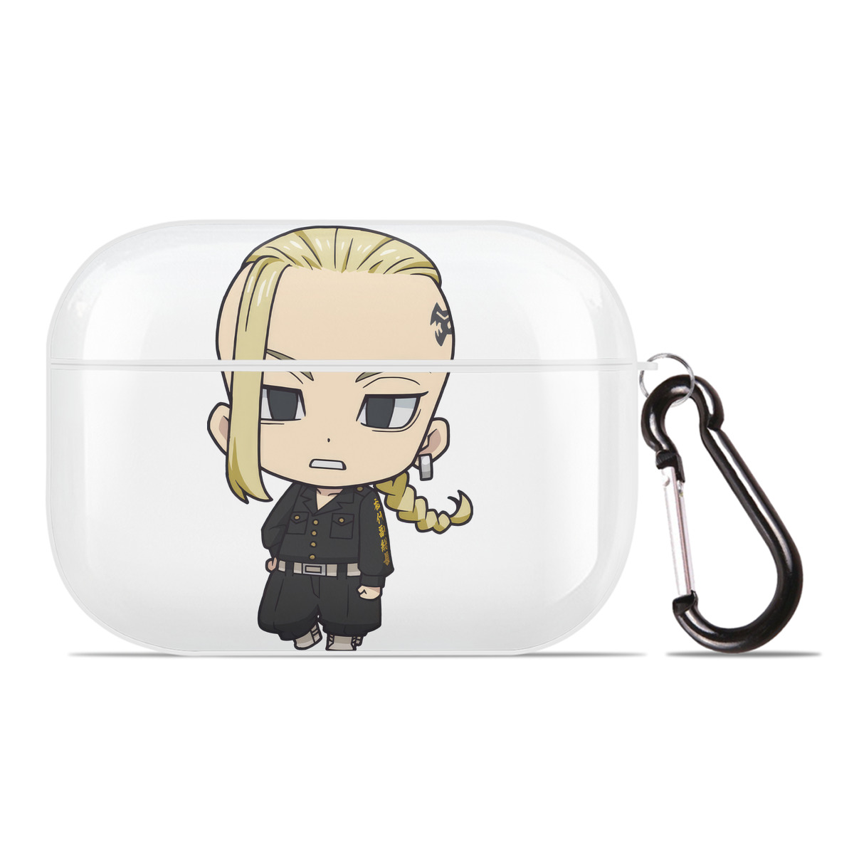 （画像用） 東京リベンジャーズ Tokyo Revengers 【AirPods Pro用】ハードシェル保護ケース 耐衝撃・防指紋・カラビナ付き商品仕様