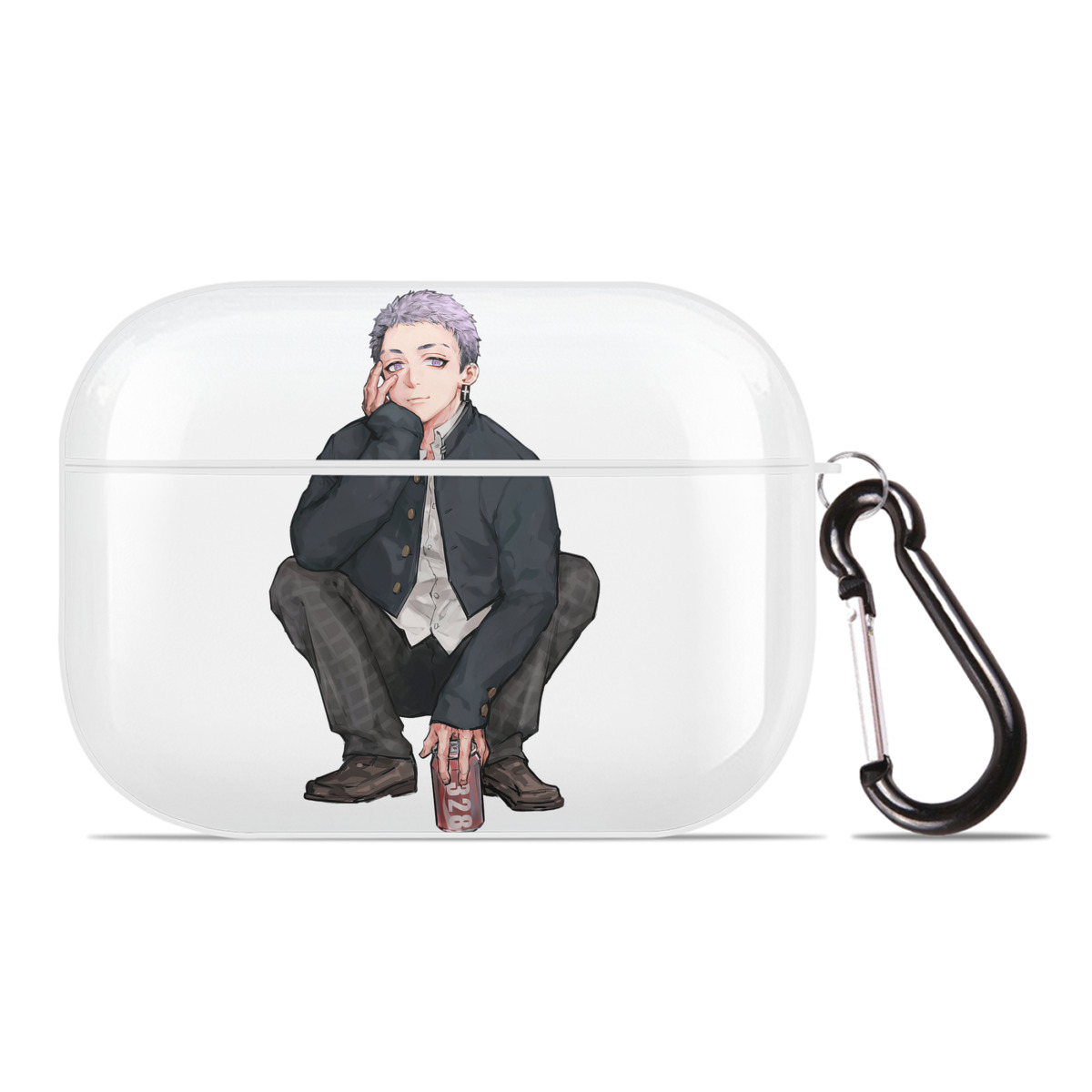 （画像用） 東京リベンジャーズ Tokyo Revengers 【AirPods Pro用】ハードシェル保護ケース 耐衝撃・防指紋・カラビナ付き商品仕様