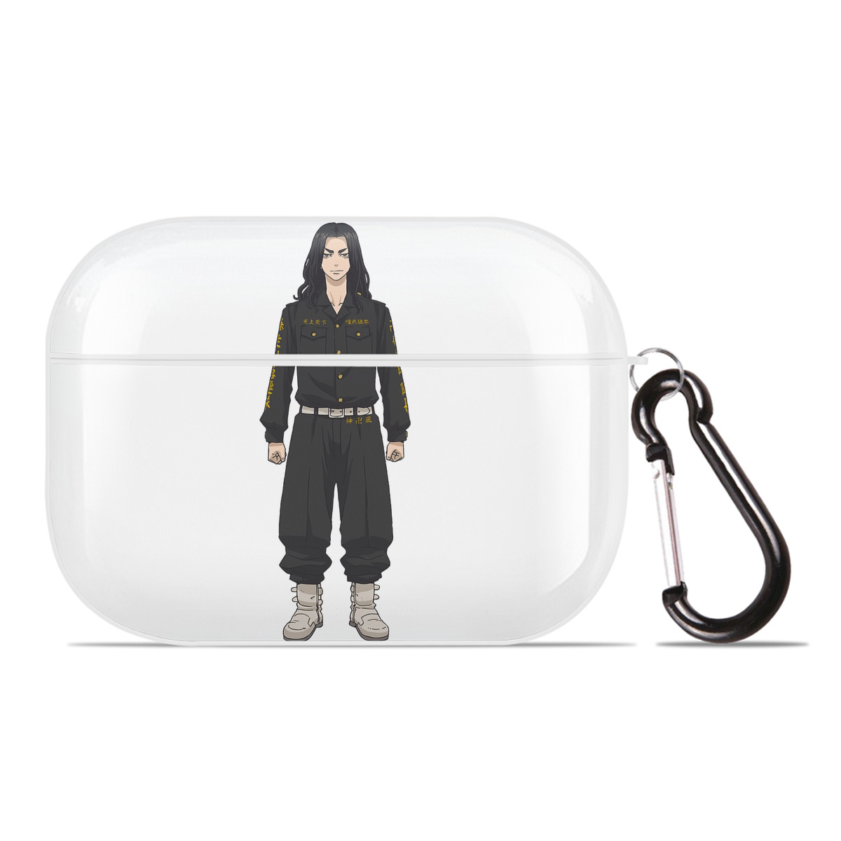 （画像用） 東京リベンジャーズ Tokyo Revengers 【AirPods Pro用】ハードシェル保護ケース 耐衝撃・防指紋・カラビナ付き商品仕様