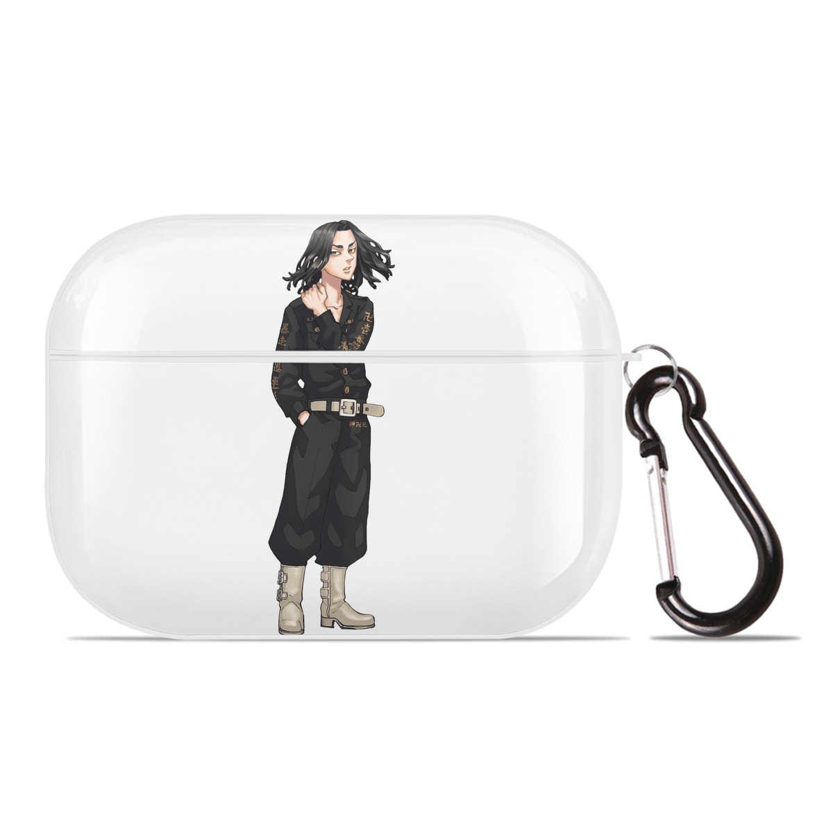 （画像用） 東京リベンジャーズ Tokyo Revengers 【AirPods Pro用】ハードシェル保護ケース 耐衝撃・防指紋・カラビナ付き商品仕様