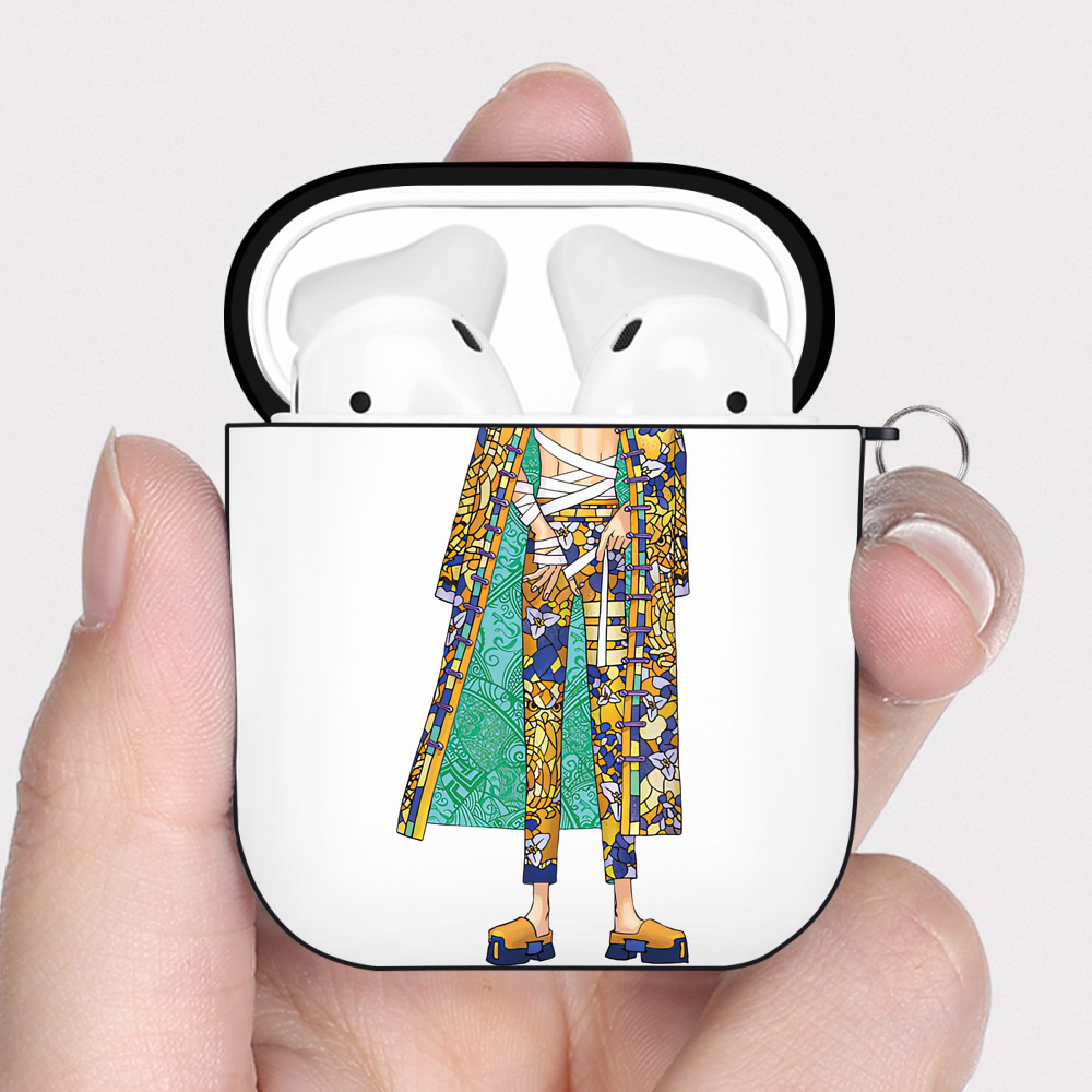 （画像用） 東京リベンジャーズ Tokyo Revengers AirPods 第2世代保護ケース ハードシェル ブラック 耐衝撃・防指紋・カラビナ付き