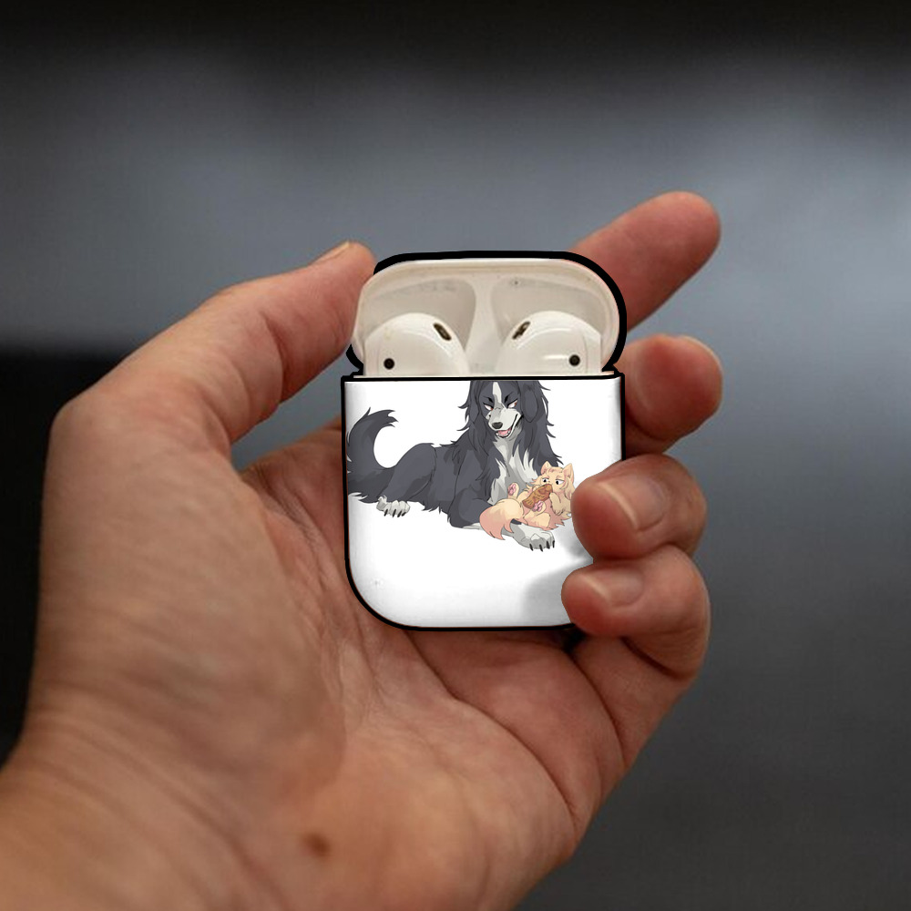 東京リベンジャーズ Tokyo Revengers AirPods 第2世代保護ケース ハードシェル ブラック 耐衝撃・防指紋・カラビナ付き