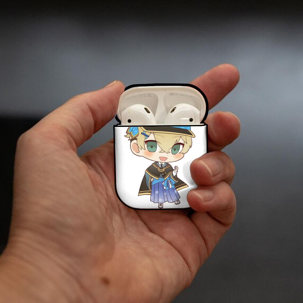 東京リベンジャーズ Tokyo Revengers AirPods 第2世代保護ケース ハードシェル ブラック 耐衝撃・防指紋・カラビナ付き