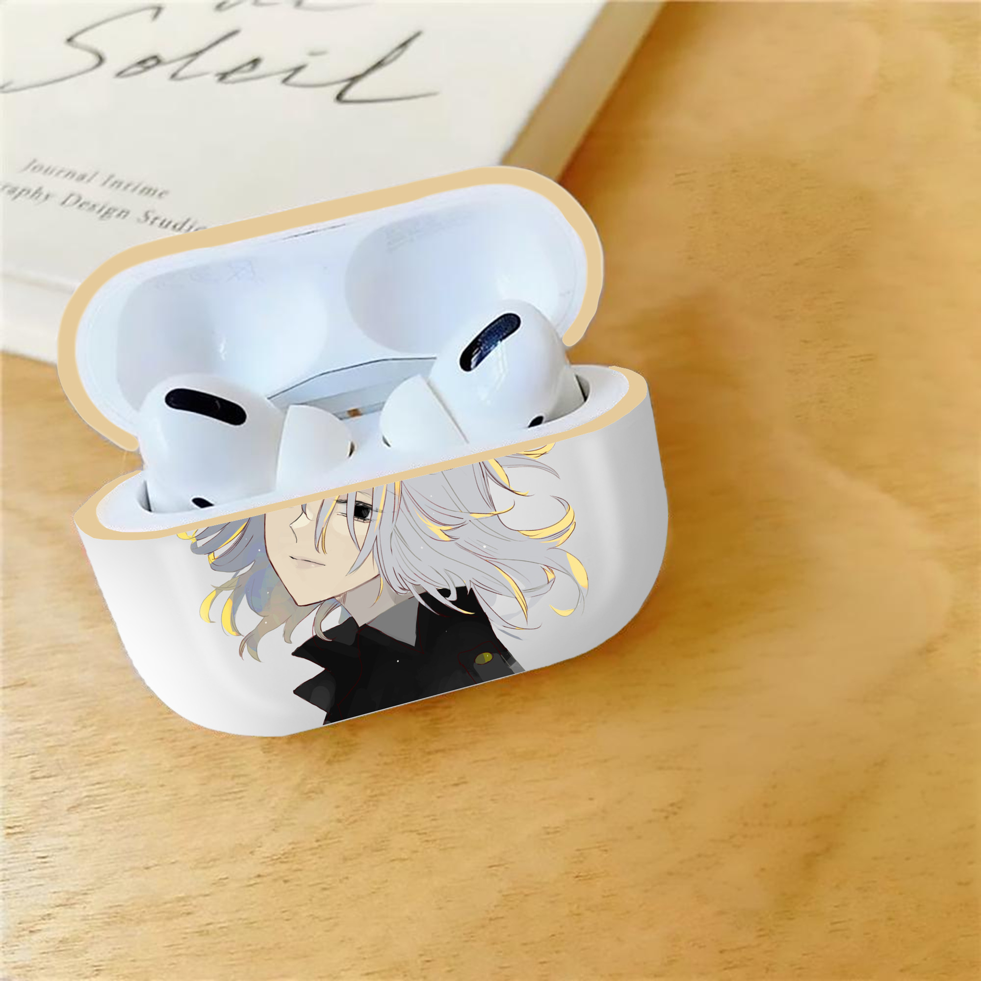 東京リベンジャーズ Tokyo Revengers 【AirPods Pro用】ハードシェル保護ケース｜耐衝撃・防指紋・カラビナ付き商品仕様