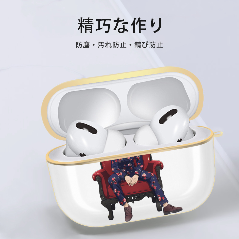 東京リベンジャーズ Tokyo Revengers 【AirPods Pro用】ハードシェル保護ケース｜耐衝撃・防指紋・カラビナ付き商品仕様