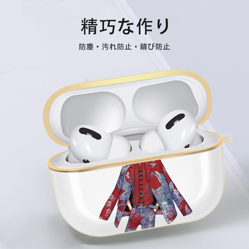 東京リベンジャーズ Tokyo Revengers 【AirPods Pro用】ハードシェル保護ケース｜耐衝撃・防指紋・カラビナ付き商品仕様