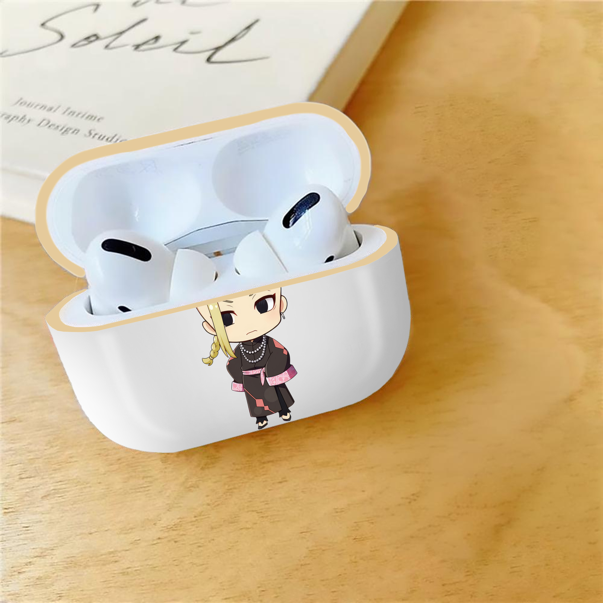 東京リベンジャーズ Tokyo Revengers 【AirPods Pro用】ハードシェル保護ケース｜耐衝撃・防指紋・カラビナ付き商品仕様