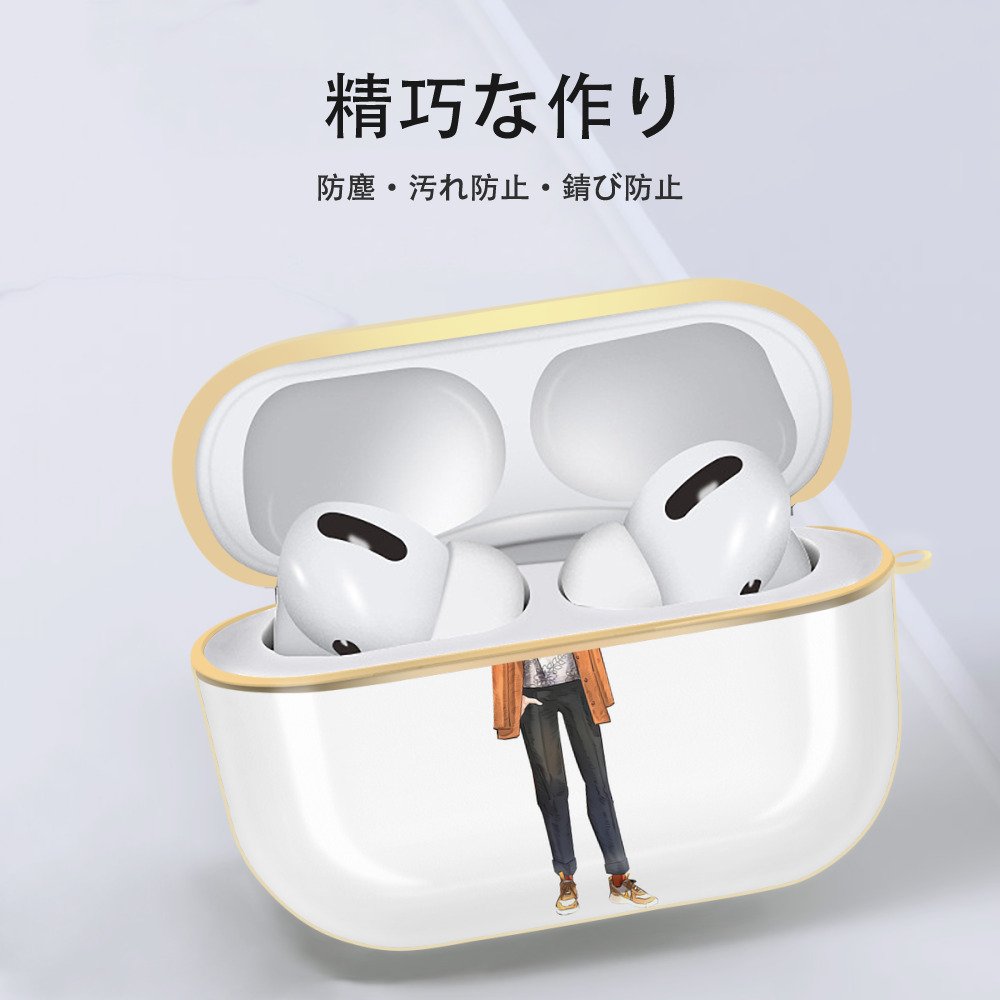 東京リベンジャーズ Tokyo Revengers 【AirPods Pro用】ハードシェル保護ケース｜耐衝撃・防指紋・カラビナ付き商品仕様