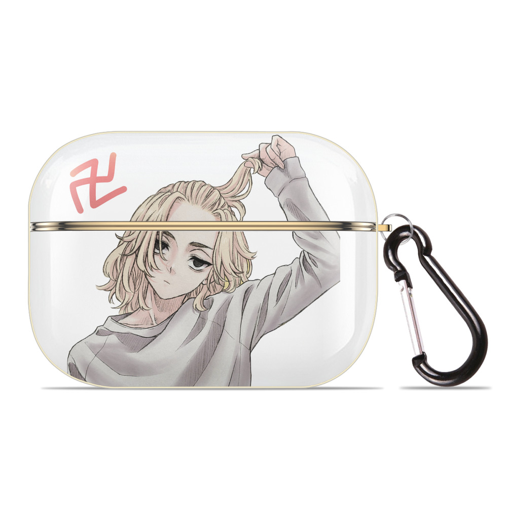 （画像用） 東京リベンジャーズ Tokyo Revengers 【AirPods Pro用】ハードシェル保護ケース｜耐衝撃・防指紋・カラビナ付き商品仕様
