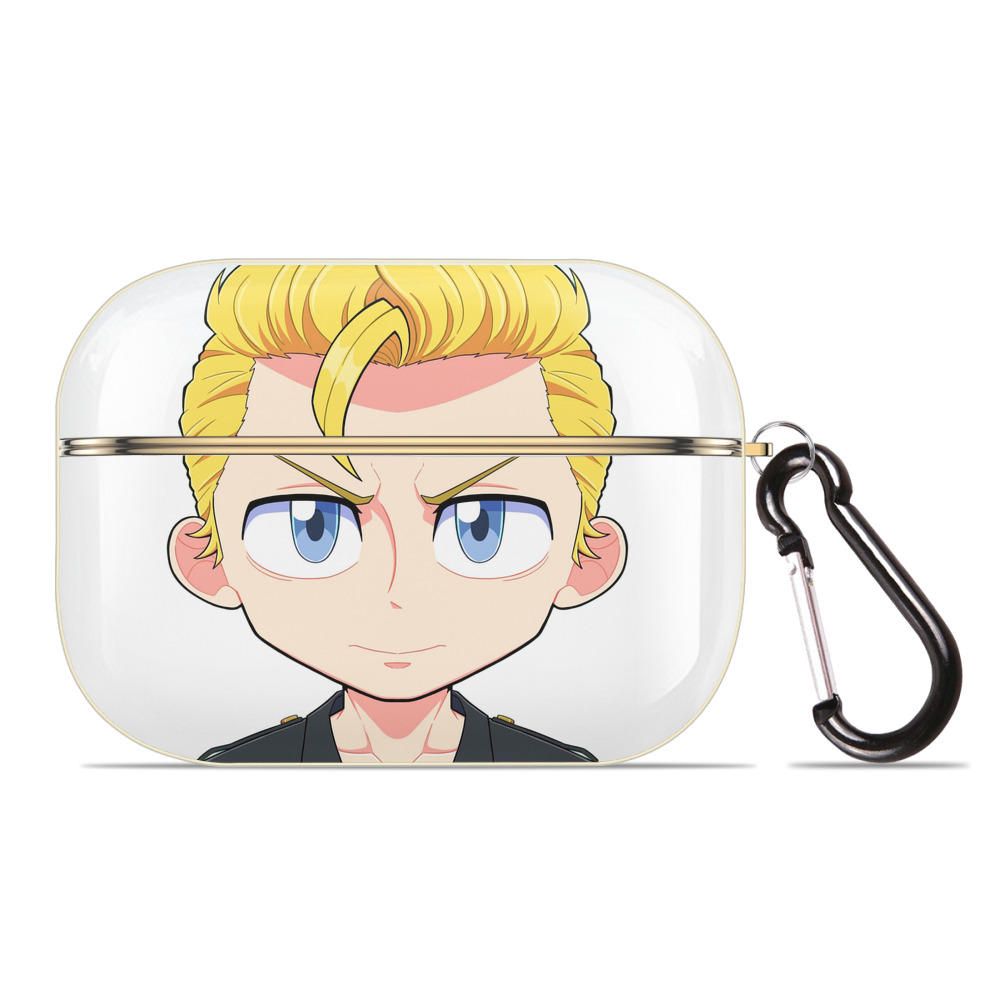 （画像用） 東京リベンジャーズ Tokyo Revengers 【AirPods Pro用】ハードシェル保護ケース｜耐衝撃・防指紋・カラビナ付き商品仕様