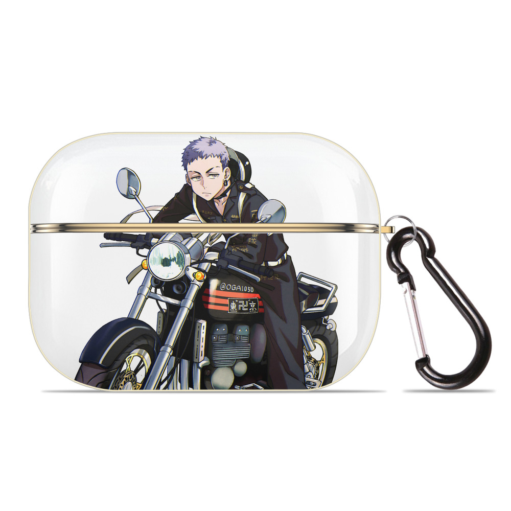 （画像用） 東京リベンジャーズ Tokyo Revengers 【AirPods Pro用】ハードシェル保護ケース｜耐衝撃・防指紋・カラビナ付き商品仕様