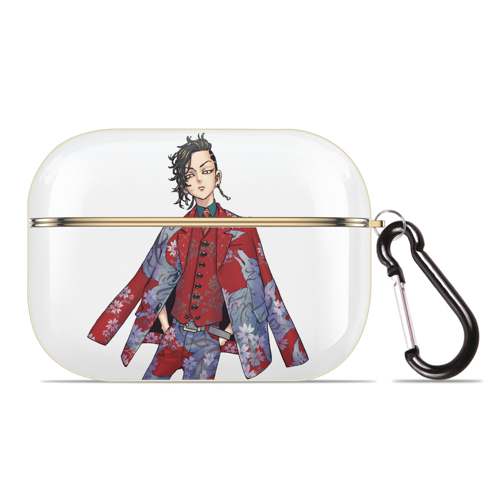 （画像用） 東京リベンジャーズ Tokyo Revengers 【AirPods Pro用】ハードシェル保護ケース｜耐衝撃・防指紋・カラビナ付き商品仕様