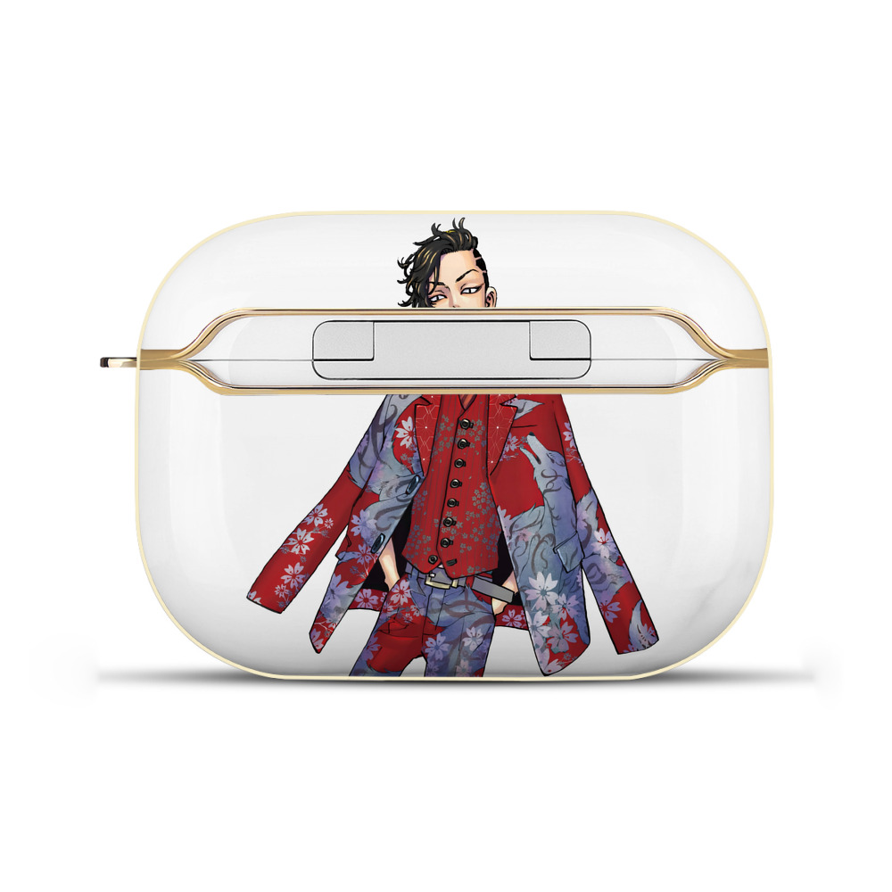 （画像用） 東京リベンジャーズ Tokyo Revengers 【AirPods Pro用】ハードシェル保護ケース｜耐衝撃・防指紋・カラビナ付き商品仕様