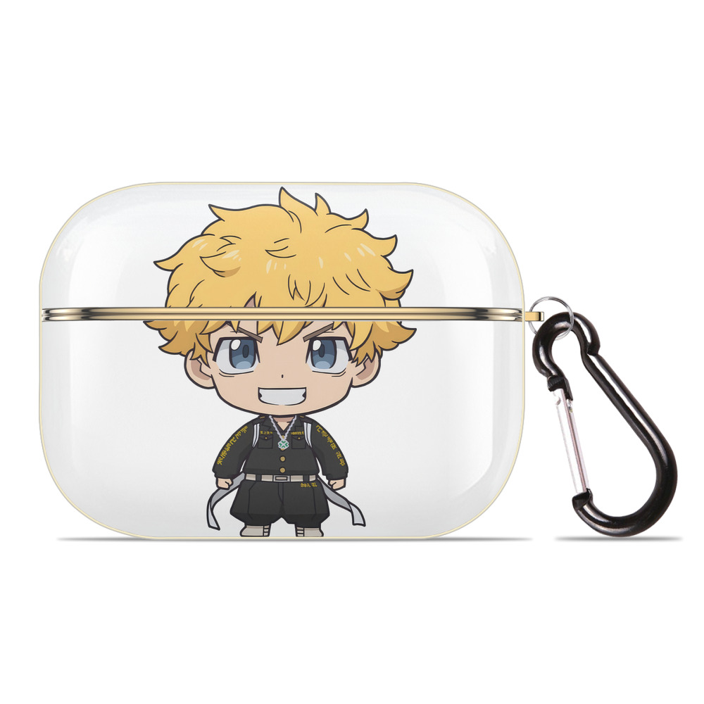 （画像用） 東京リベンジャーズ Tokyo Revengers 【AirPods Pro用】ハードシェル保護ケース｜耐衝撃・防指紋・カラビナ付き商品仕様