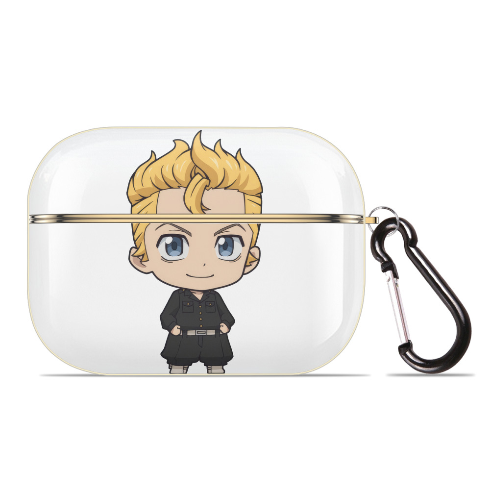 （画像用） 東京リベンジャーズ Tokyo Revengers 【AirPods Pro用】ハードシェル保護ケース｜耐衝撃・防指紋・カラビナ付き商品仕様