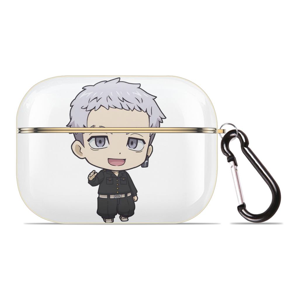 （画像用） 東京リベンジャーズ Tokyo Revengers 【AirPods Pro用】ハードシェル保護ケース｜耐衝撃・防指紋・カラビナ付き商品仕様
