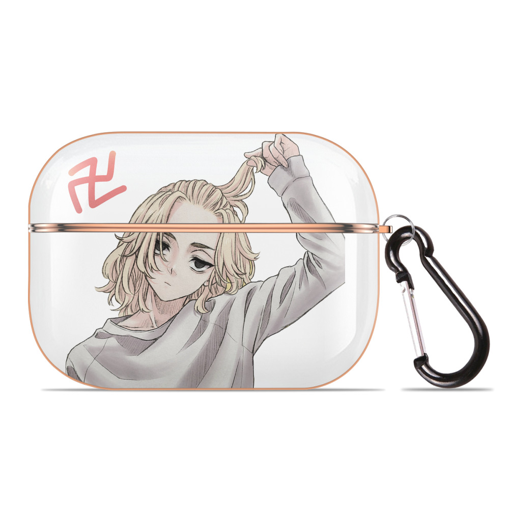 （画像用） 東京リベンジャーズ Tokyo Revengers 【AirPods Pro用】ハードシェル保護ケース｜耐衝撃・防指紋・カラビナ付き商品仕様
