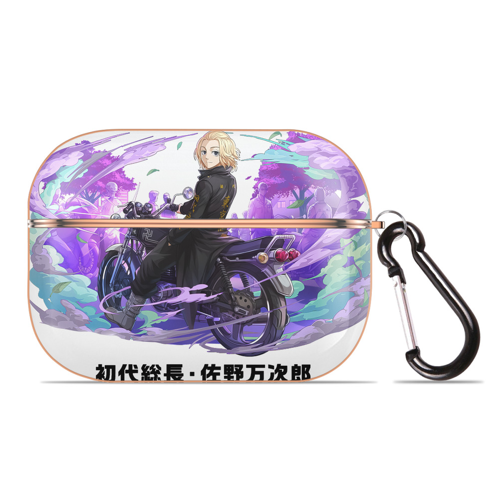（画像用） 東京リベンジャーズ Tokyo Revengers 【AirPods Pro用】ハードシェル保護ケース｜耐衝撃・防指紋・カラビナ付き商品仕様