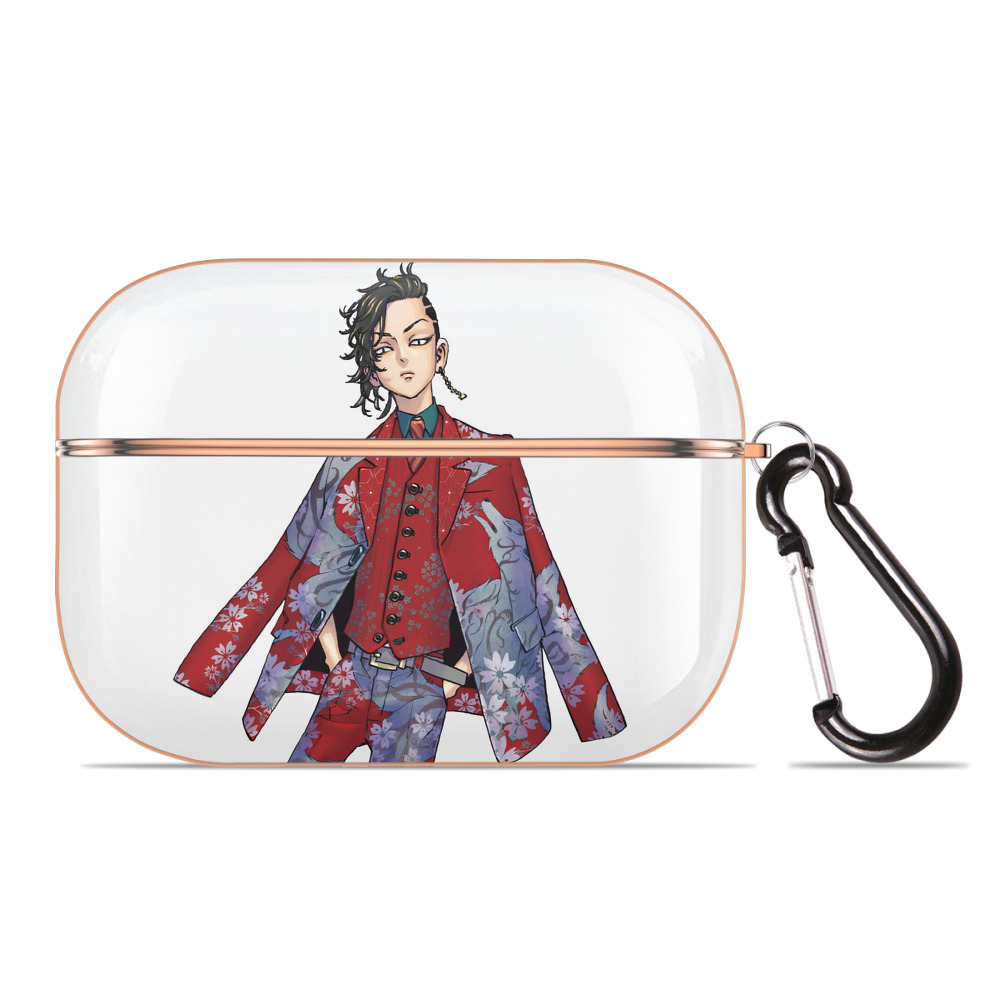 （画像用） 東京リベンジャーズ Tokyo Revengers 【AirPods Pro用】ハードシェル保護ケース｜耐衝撃・防指紋・カラビナ付き商品仕様