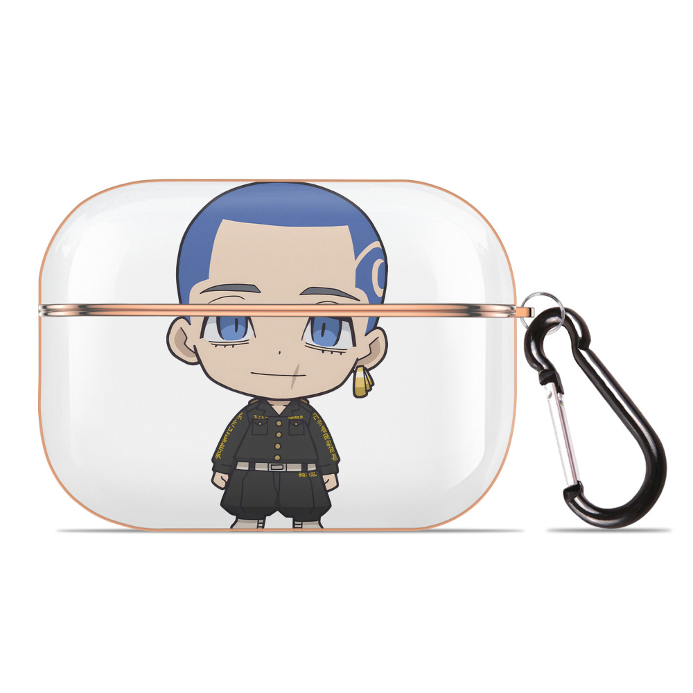 （画像用） 東京リベンジャーズ Tokyo Revengers 【AirPods Pro用】ハードシェル保護ケース｜耐衝撃・防指紋・カラビナ付き商品仕様