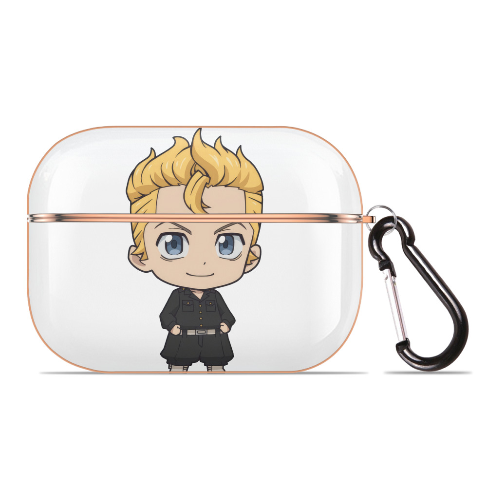 （画像用） 東京リベンジャーズ Tokyo Revengers 【AirPods Pro用】ハードシェル保護ケース｜耐衝撃・防指紋・カラビナ付き商品仕様