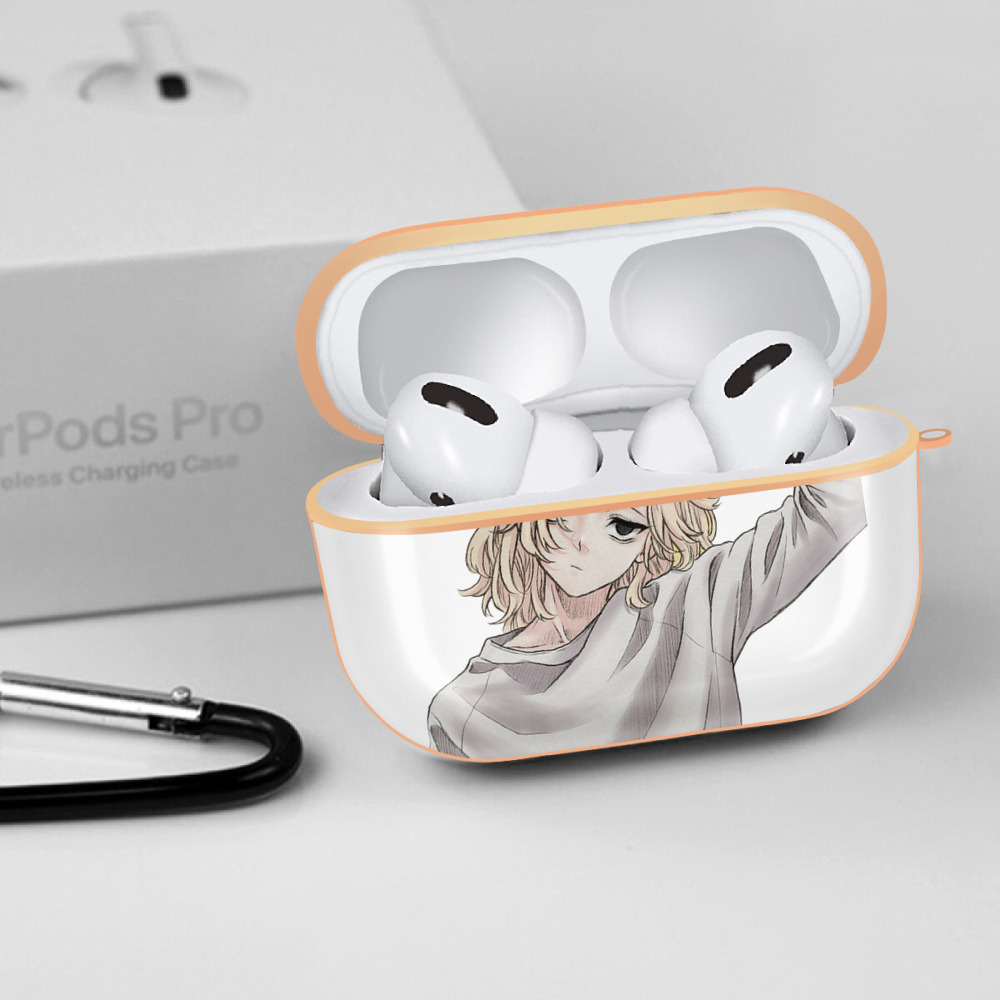 東京リベンジャーズ Tokyo Revengers 【AirPods Pro用】ハードシェル保護ケース｜耐衝撃・防指紋・カラビナ付き商品仕様