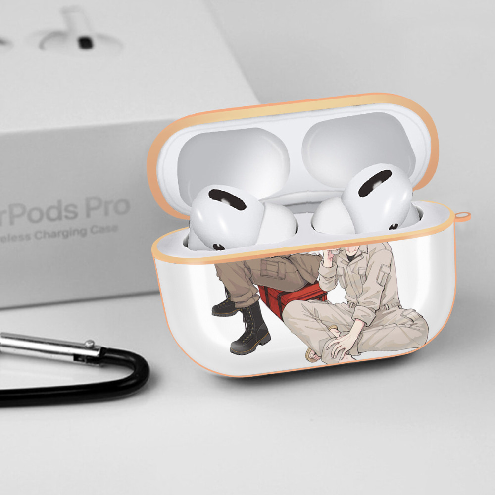 東京リベンジャーズ Tokyo Revengers 【AirPods Pro用】ハードシェル保護ケース｜耐衝撃・防指紋・カラビナ付き商品仕様