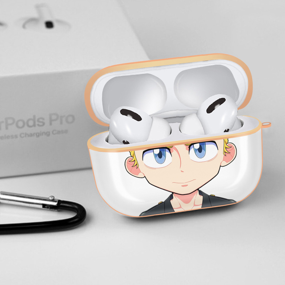 東京リベンジャーズ Tokyo Revengers 【AirPods Pro用】ハードシェル保護ケース｜耐衝撃・防指紋・カラビナ付き商品仕様