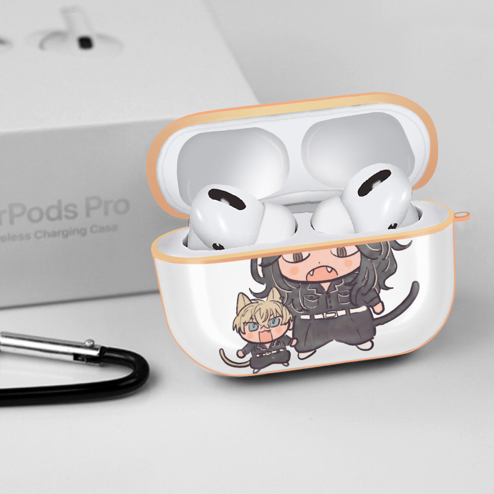 東京リベンジャーズ Tokyo Revengers 【AirPods Pro用】ハードシェル保護ケース｜耐衝撃・防指紋・カラビナ付き商品仕様
