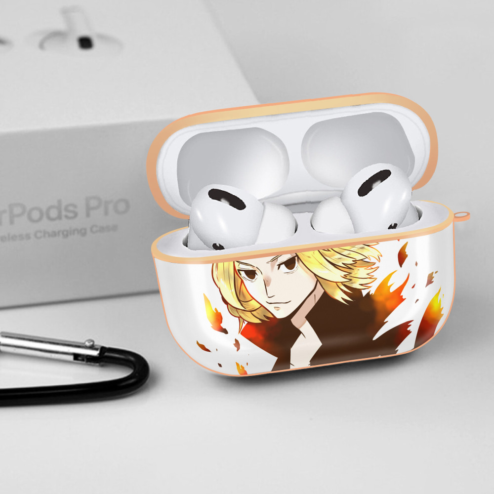 東京リベンジャーズ Tokyo Revengers 【AirPods Pro用】ハードシェル保護ケース｜耐衝撃・防指紋・カラビナ付き商品仕様