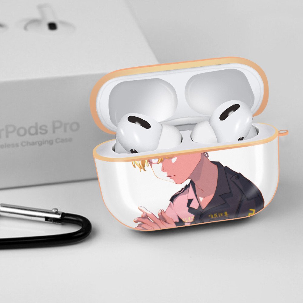 東京リベンジャーズ Tokyo Revengers 【AirPods Pro用】ハードシェル保護ケース｜耐衝撃・防指紋・カラビナ付き商品仕様