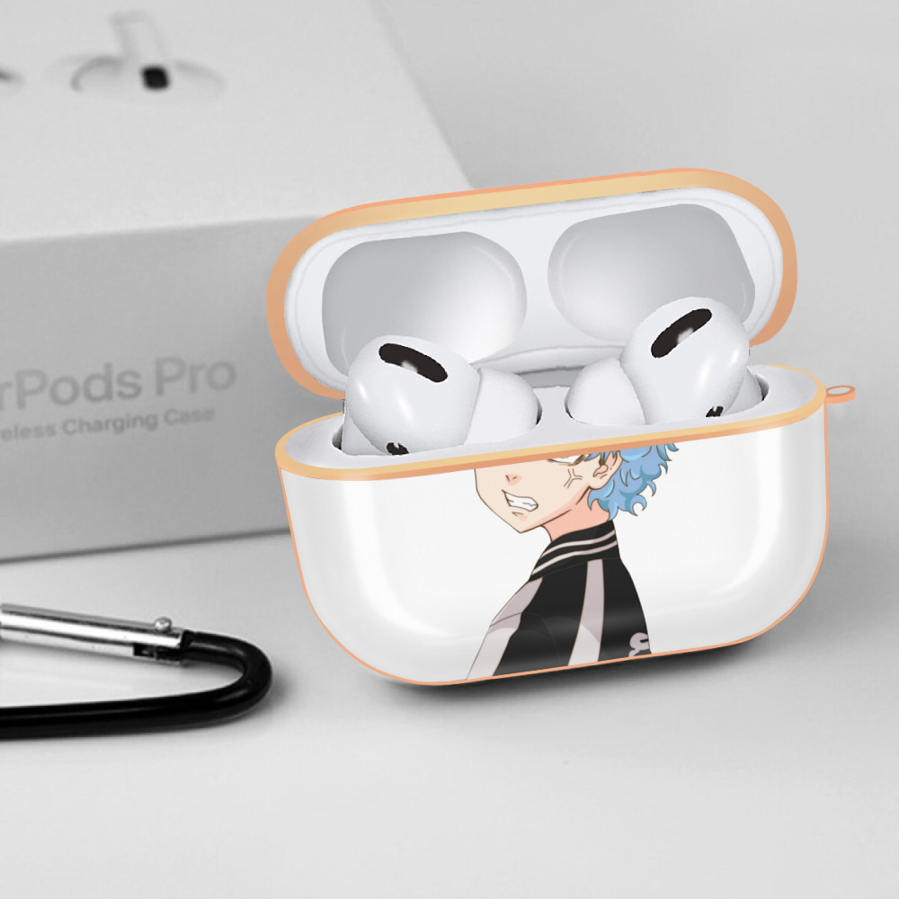 東京リベンジャーズ Tokyo Revengers 【AirPods Pro用】ハードシェル保護ケース｜耐衝撃・防指紋・カラビナ付き商品仕様