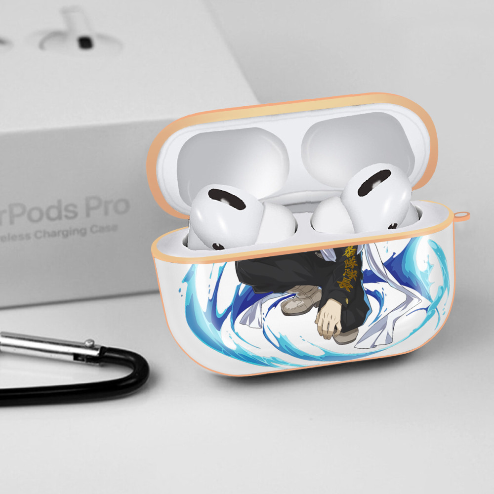 東京リベンジャーズ Tokyo Revengers 【AirPods Pro用】ハードシェル保護ケース｜耐衝撃・防指紋・カラビナ付き商品仕様