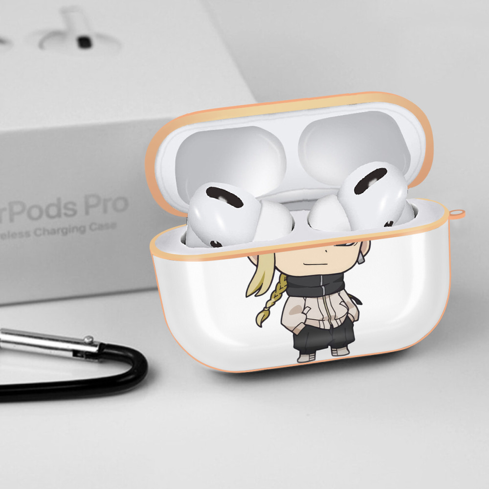 東京リベンジャーズ Tokyo Revengers 【AirPods Pro用】ハードシェル保護ケース｜耐衝撃・防指紋・カラビナ付き商品仕様