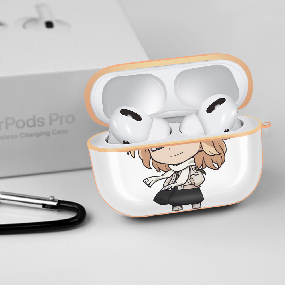 東京リベンジャーズ Tokyo Revengers 【AirPods Pro用】ハードシェル保護ケース｜耐衝撃・防指紋・カラビナ付き商品仕様