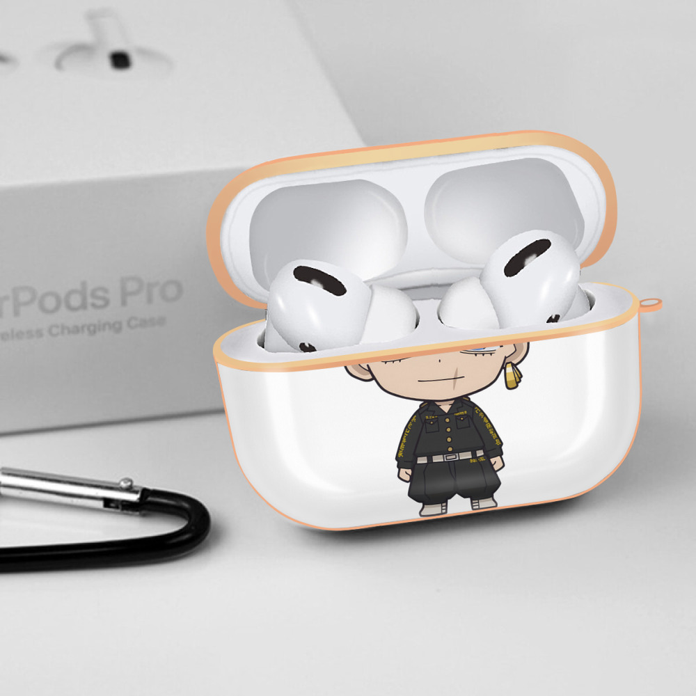 東京リベンジャーズ Tokyo Revengers 【AirPods Pro用】ハードシェル保護ケース｜耐衝撃・防指紋・カラビナ付き商品仕様