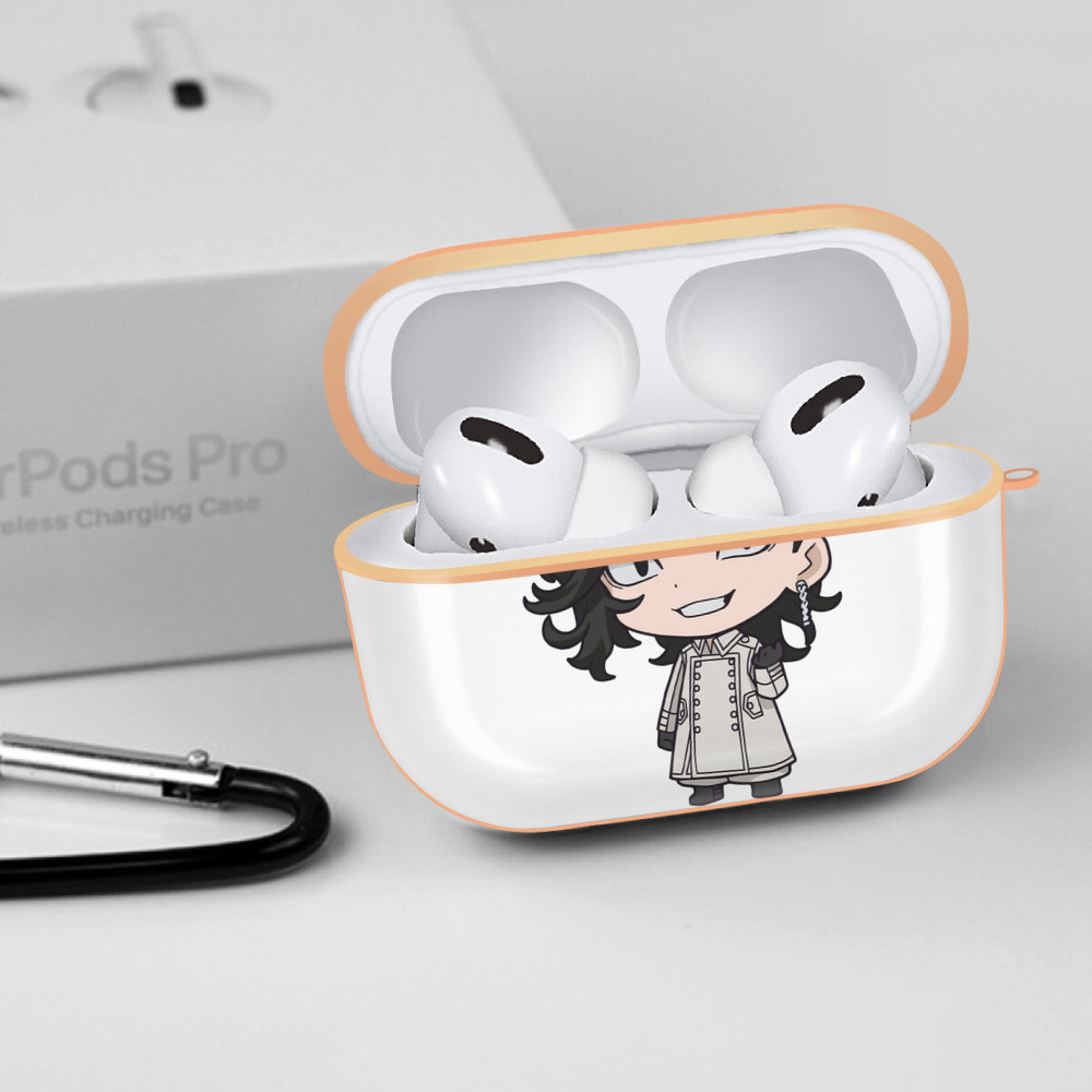 東京リベンジャーズ Tokyo Revengers 【AirPods Pro用】ハードシェル保護ケース｜耐衝撃・防指紋・カラビナ付き商品仕様