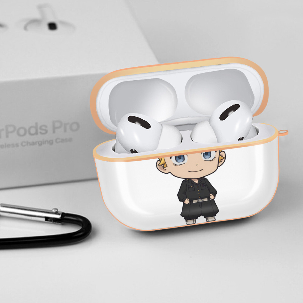 東京リベンジャーズ Tokyo Revengers 【AirPods Pro用】ハードシェル保護ケース｜耐衝撃・防指紋・カラビナ付き商品仕様