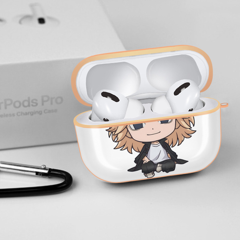 東京リベンジャーズ Tokyo Revengers 【AirPods Pro用】ハードシェル保護ケース｜耐衝撃・防指紋・カラビナ付き商品仕様